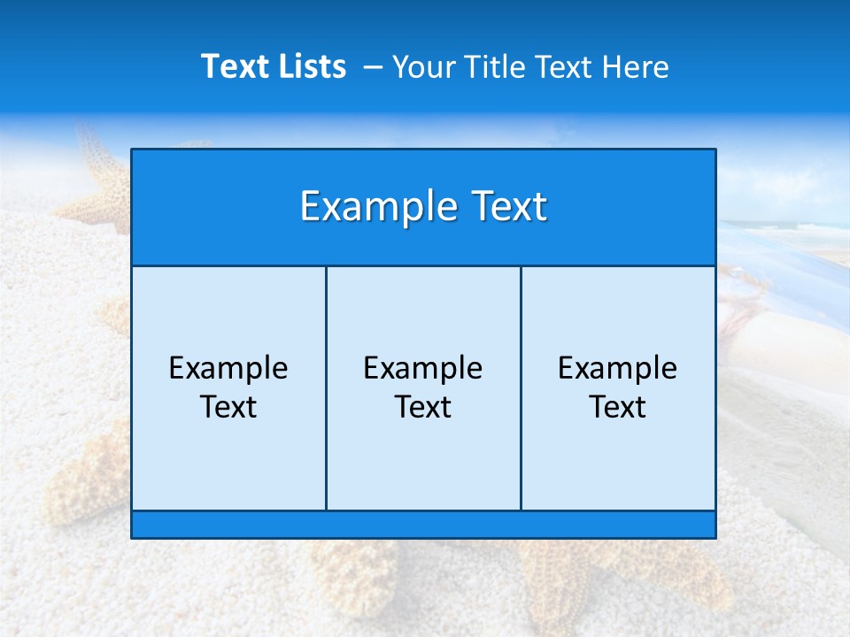Message In A Bottle PowerPoint Template
