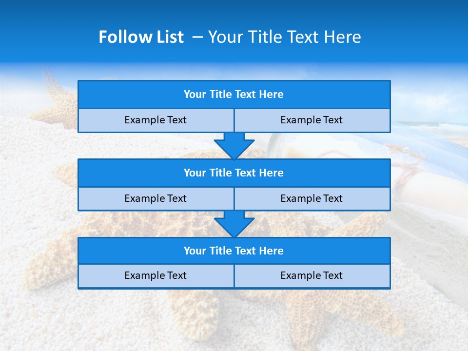 Message In A Bottle PowerPoint Template