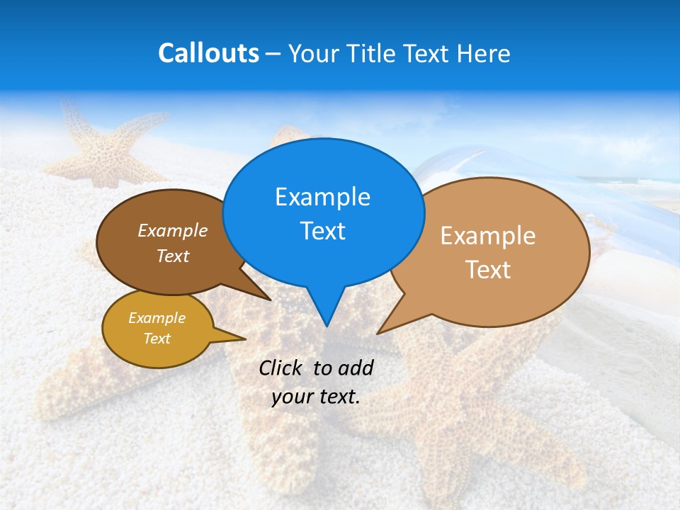 Message In A Bottle PowerPoint Template