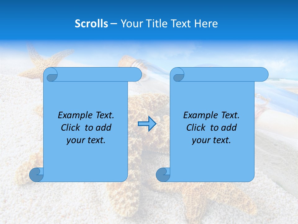 Message In A Bottle PowerPoint Template