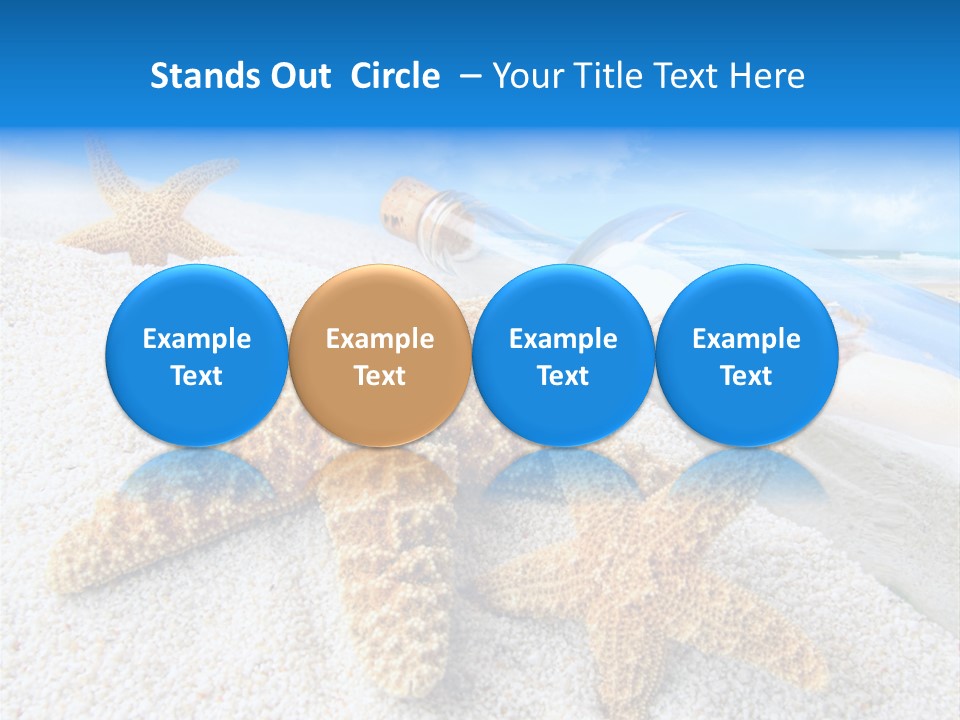 Message In A Bottle PowerPoint Template