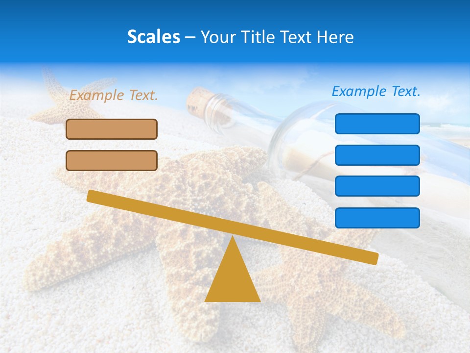 Message In A Bottle PowerPoint Template