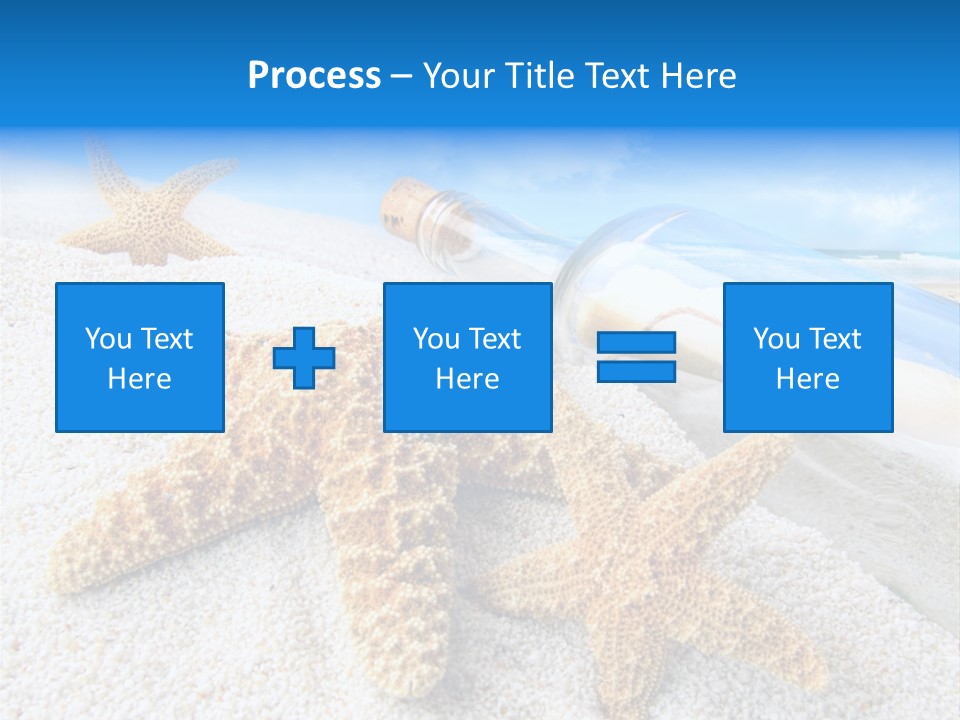 Message In A Bottle PowerPoint Template