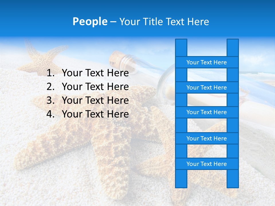 Message In A Bottle PowerPoint Template