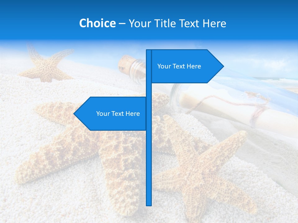 Message In A Bottle PowerPoint Template