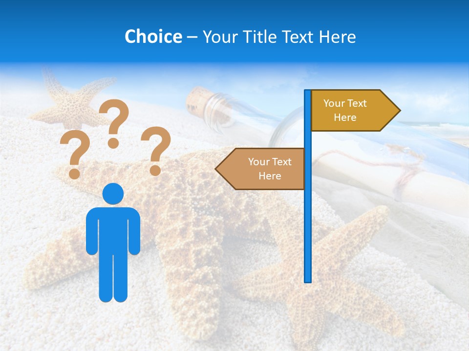 Message In A Bottle PowerPoint Template
