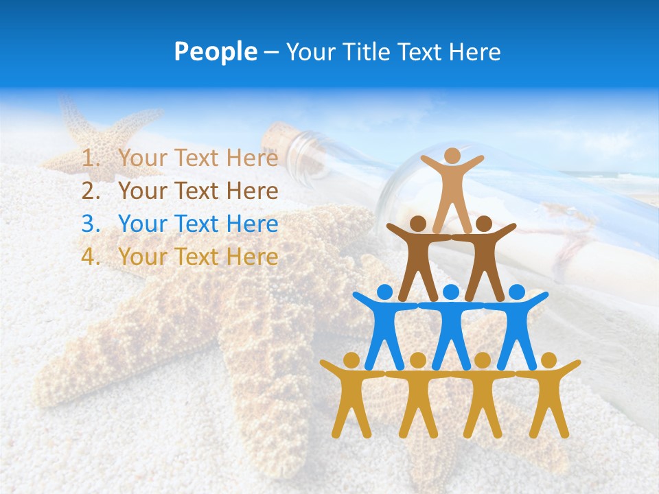 Message In A Bottle PowerPoint Template