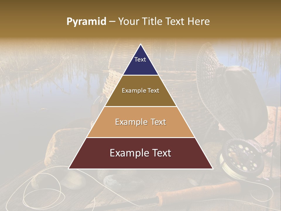 Fly Fishing Rod PowerPoint Template