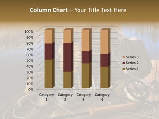 Fly Fishing Rod PowerPoint Template