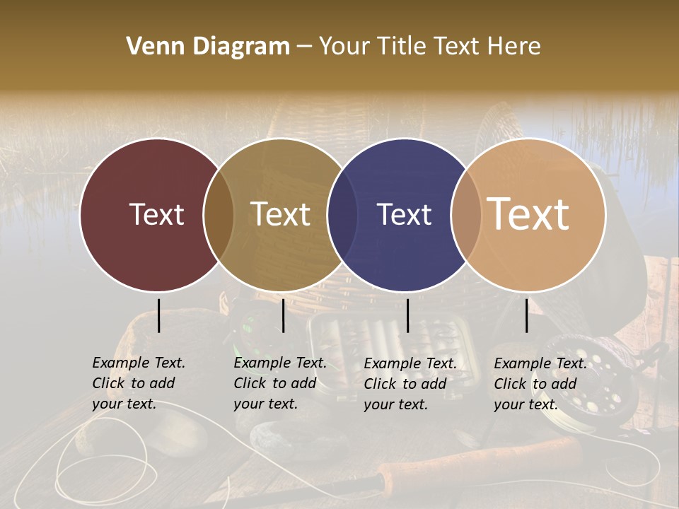 Fly Fishing Rod PowerPoint Template