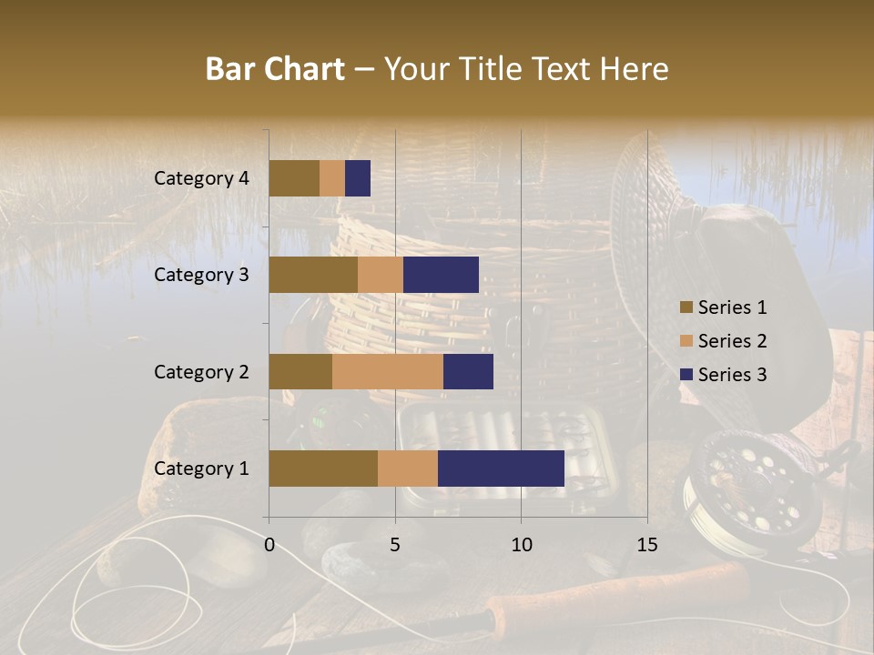 Fly Fishing Rod PowerPoint Template