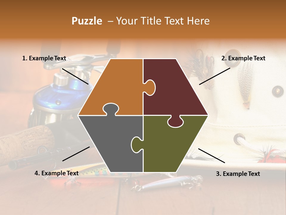 Fishing Equipment PowerPoint Template