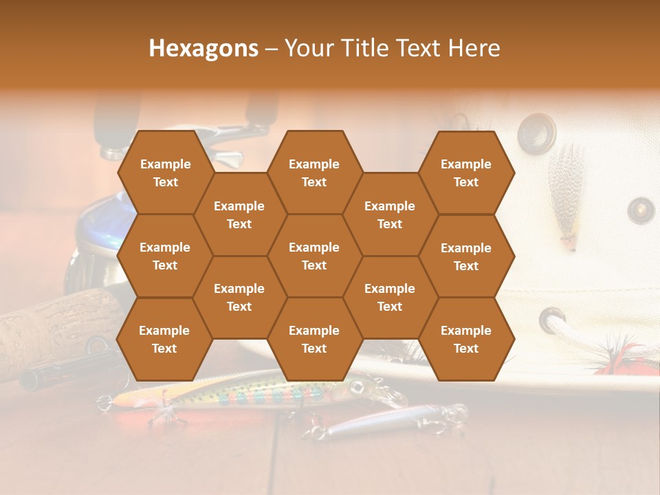 Fishing Equipment PowerPoint Template