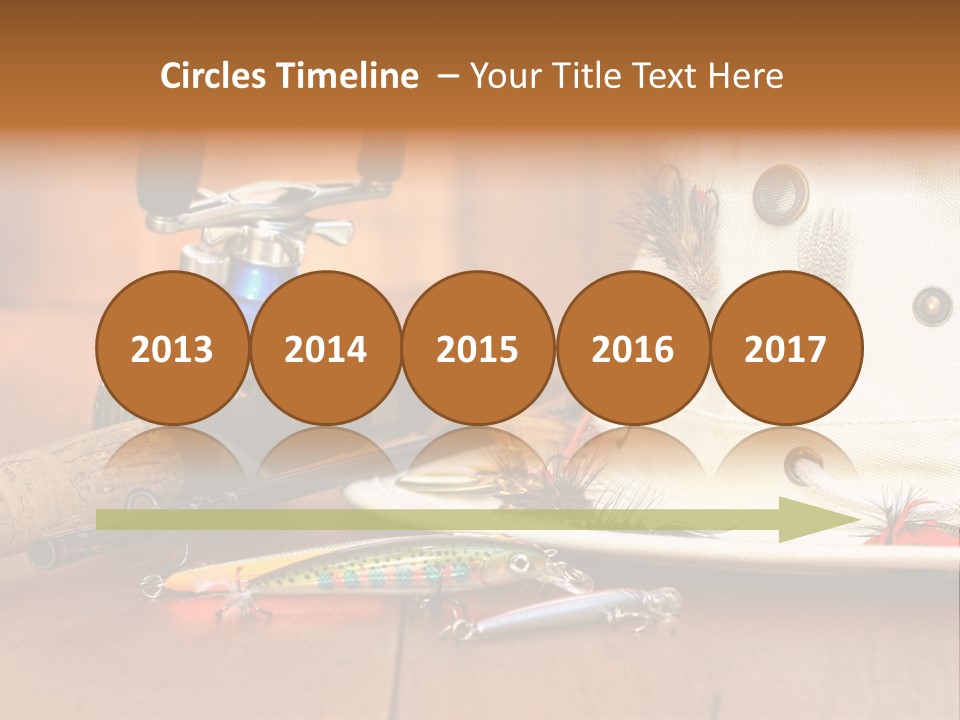 Fishing Equipment PowerPoint Template