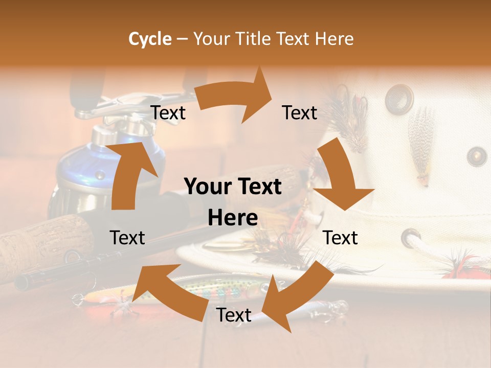 Fishing Equipment PowerPoint Template