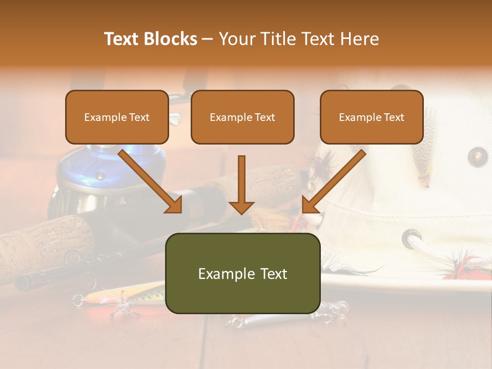 Fishing Equipment PowerPoint Template