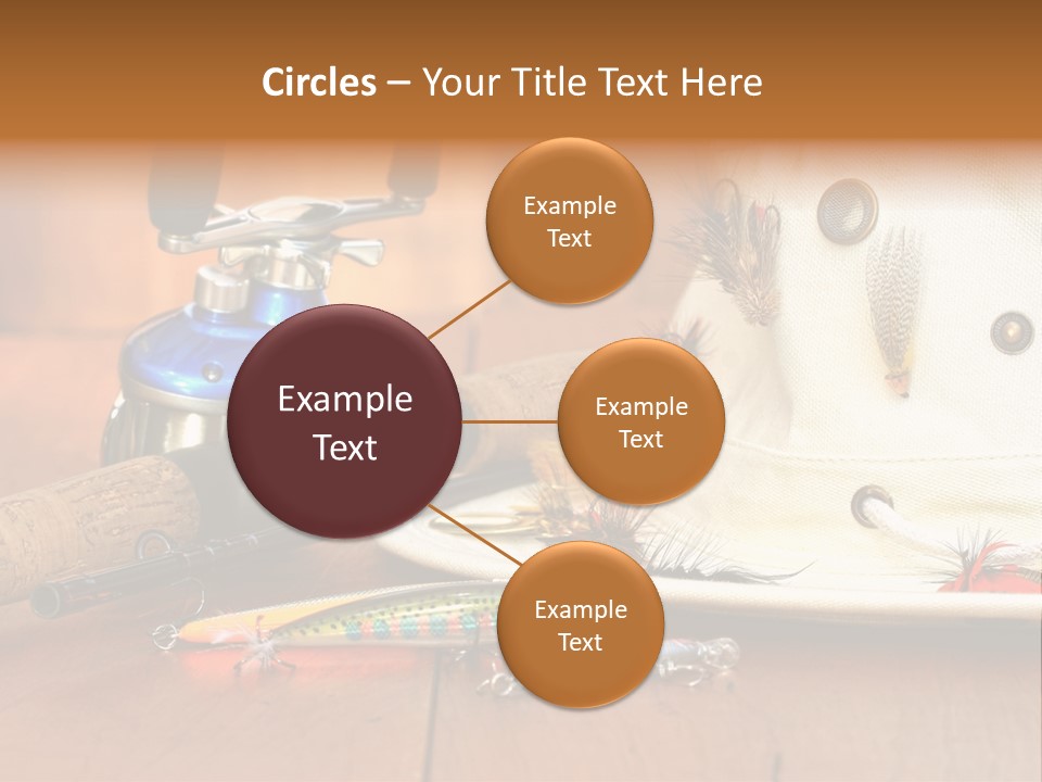 Fishing Equipment PowerPoint Template