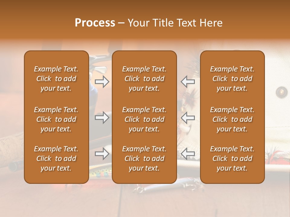 Fishing Equipment PowerPoint Template