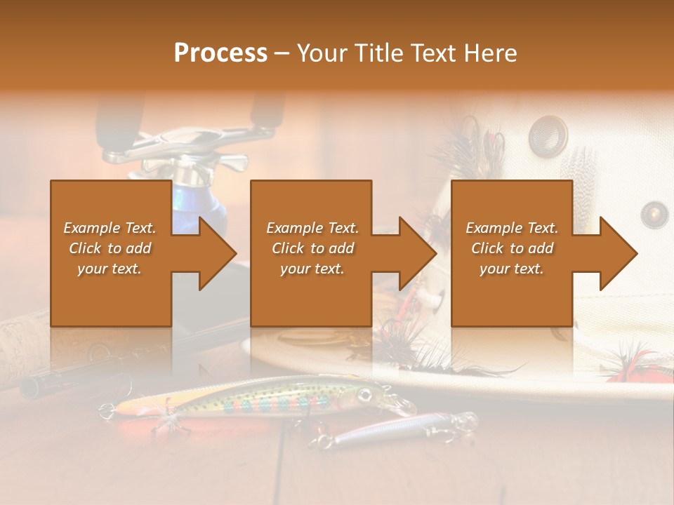 Fishing Equipment PowerPoint Template