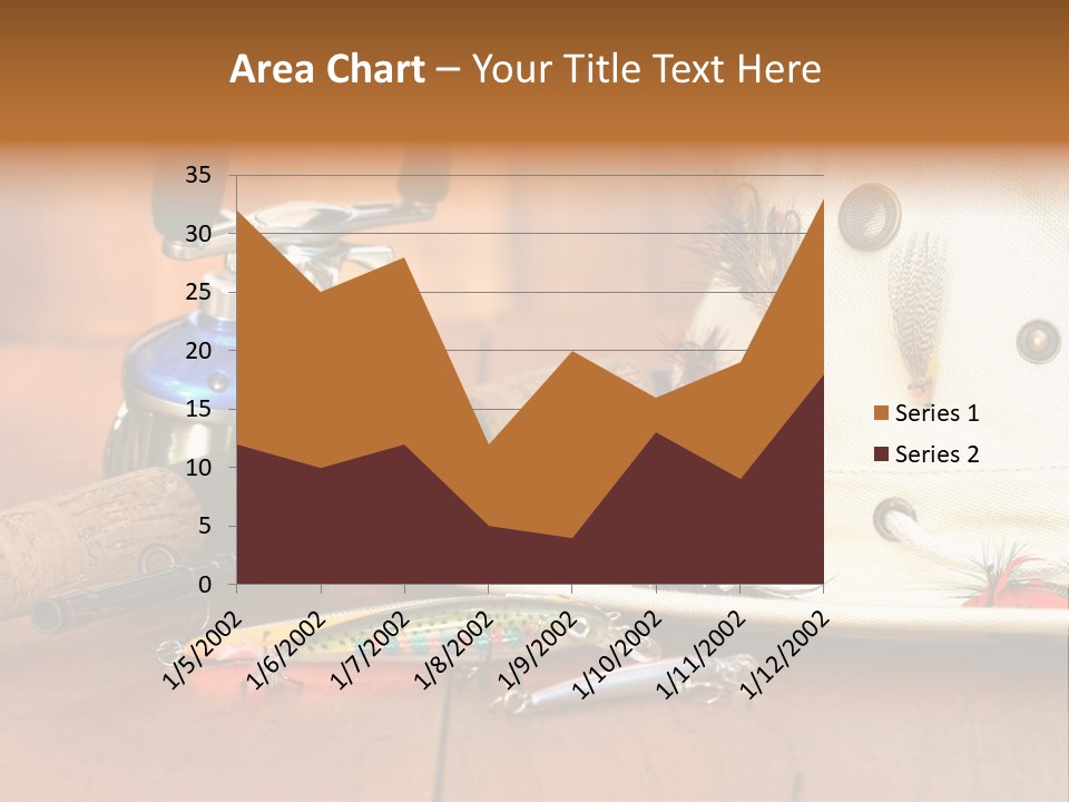 Fishing Equipment PowerPoint Template