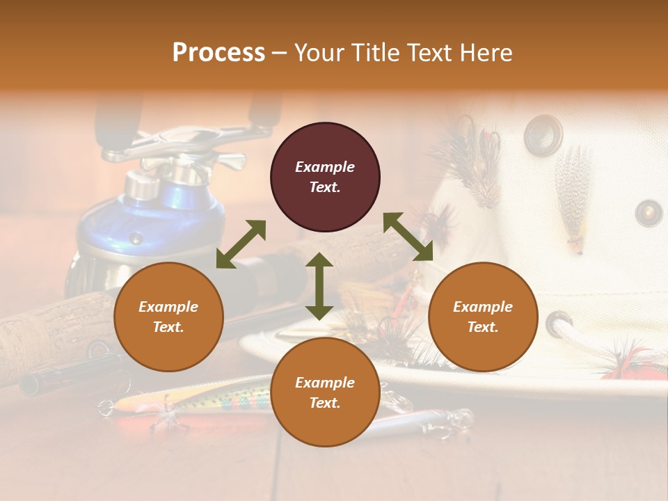 Fishing Equipment PowerPoint Template