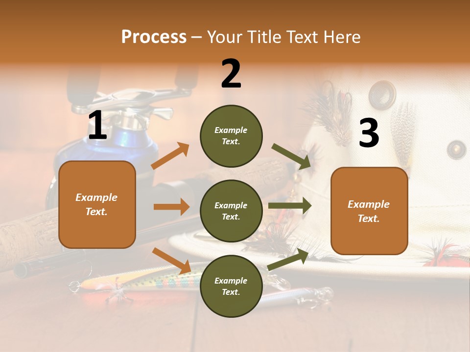 Fishing Equipment PowerPoint Template