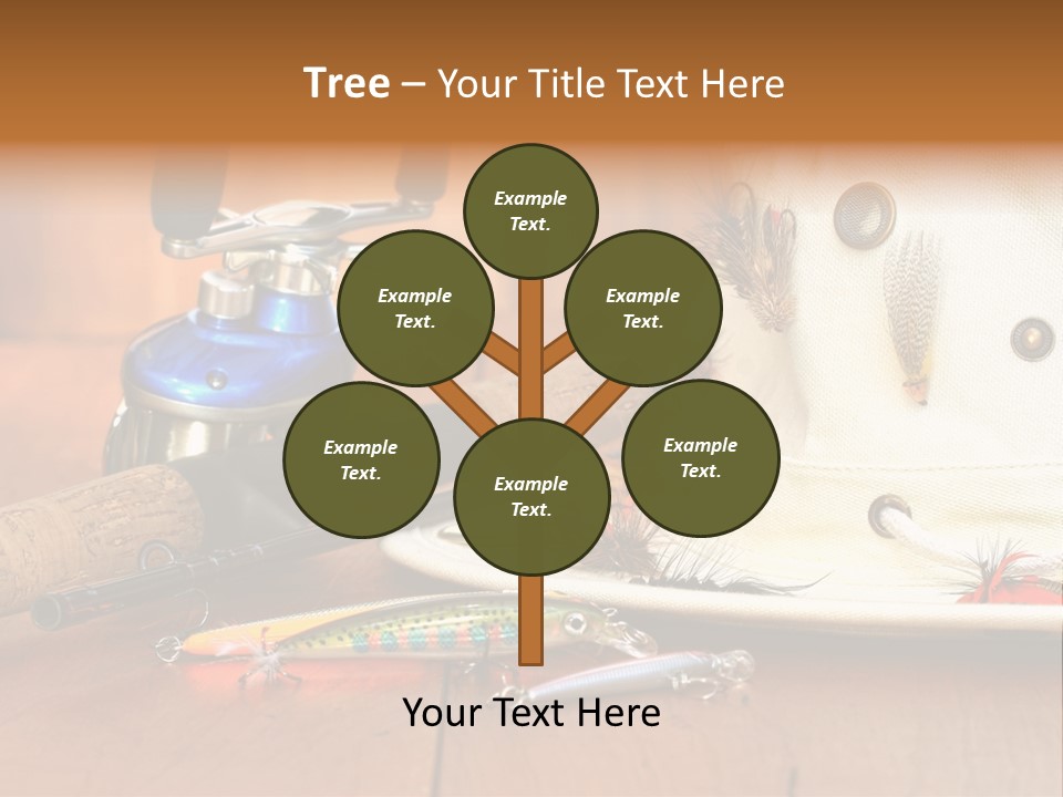 Fishing Equipment PowerPoint Template