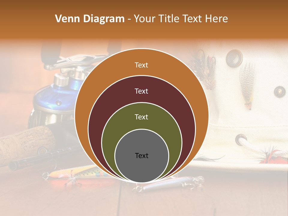 Fishing Equipment PowerPoint Template