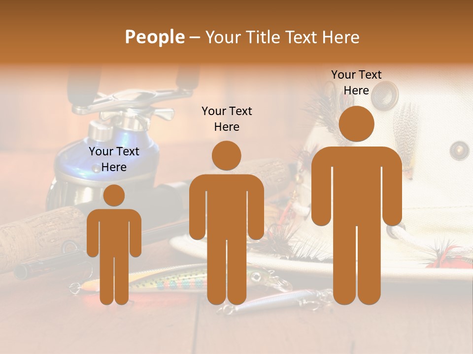 Fishing Equipment PowerPoint Template