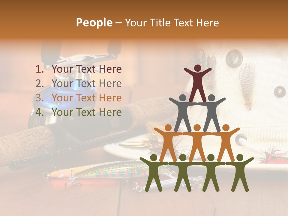 Fishing Equipment PowerPoint Template