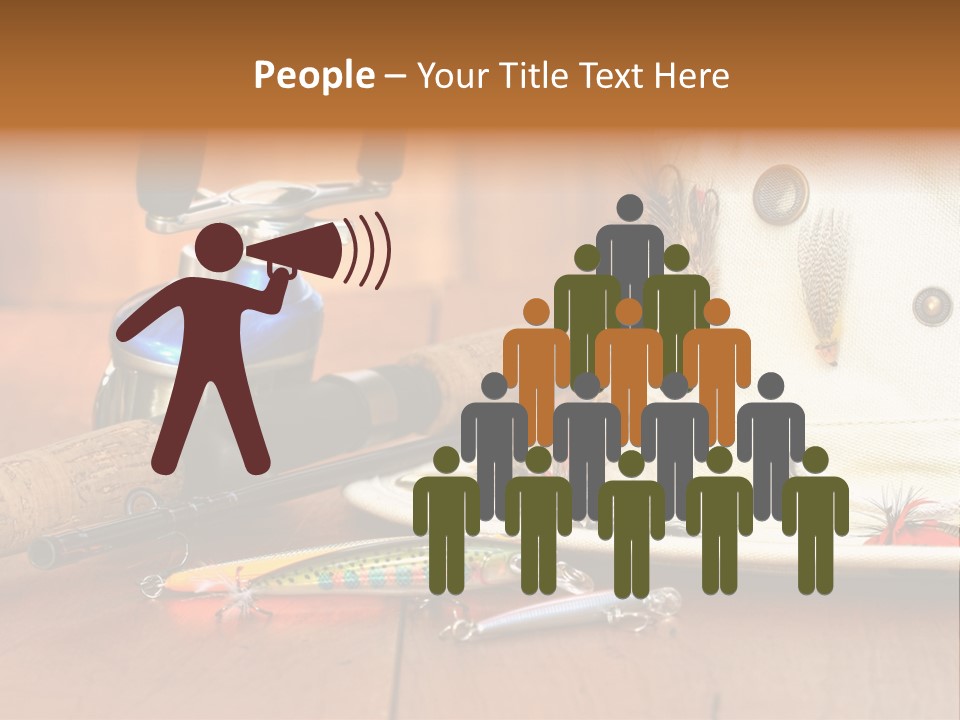 Fishing Equipment PowerPoint Template