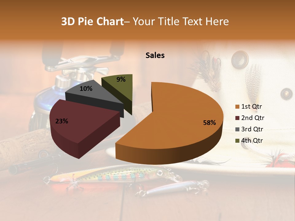 Fishing Equipment PowerPoint Template