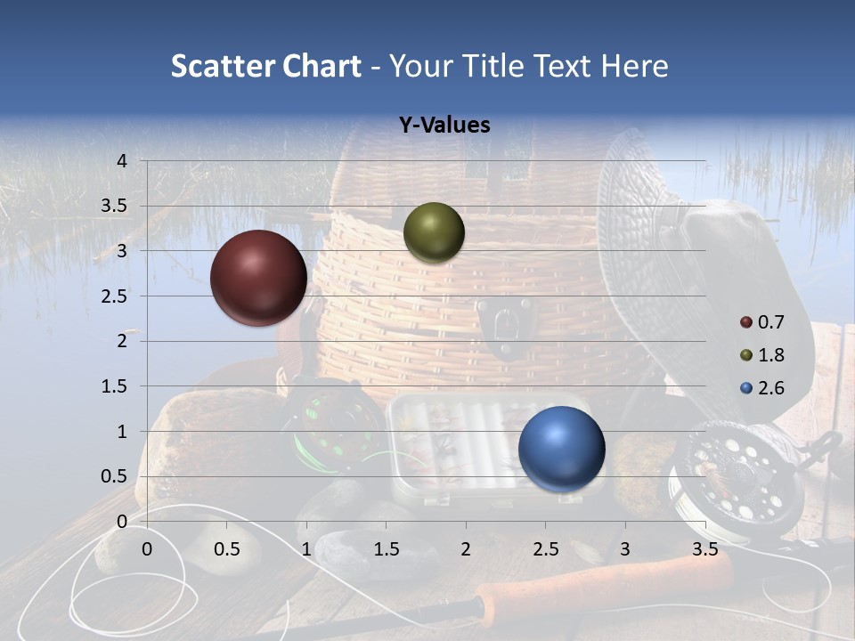 Fly Fishing Rod PowerPoint Template