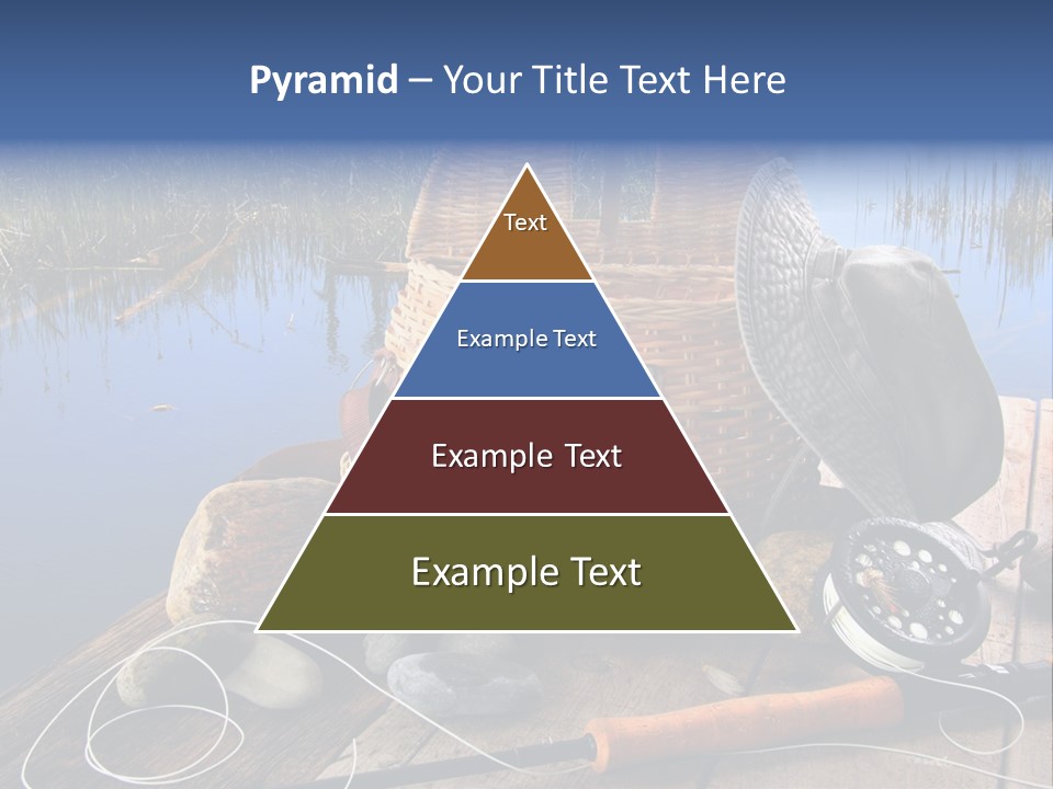 Fly Fishing Rod PowerPoint Template