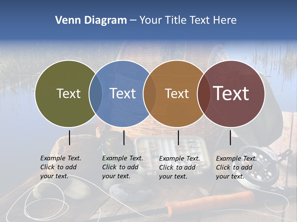 Fly Fishing Rod PowerPoint Template