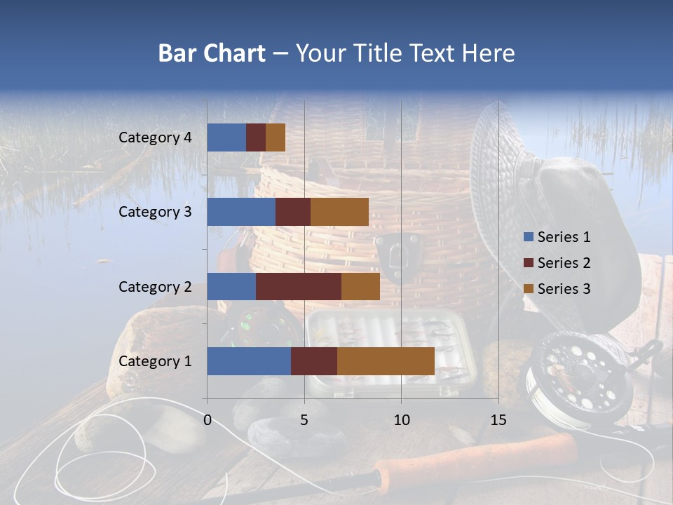 Fly Fishing Rod PowerPoint Template