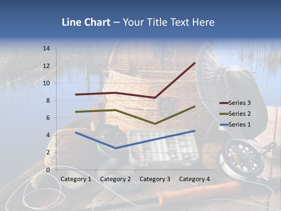 Fly Fishing Rod PowerPoint Template