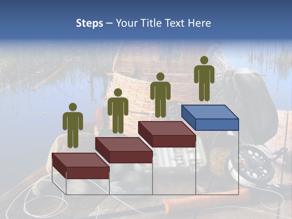 Fly Fishing Rod PowerPoint Template