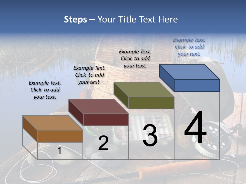 Fly Fishing Rod PowerPoint Template