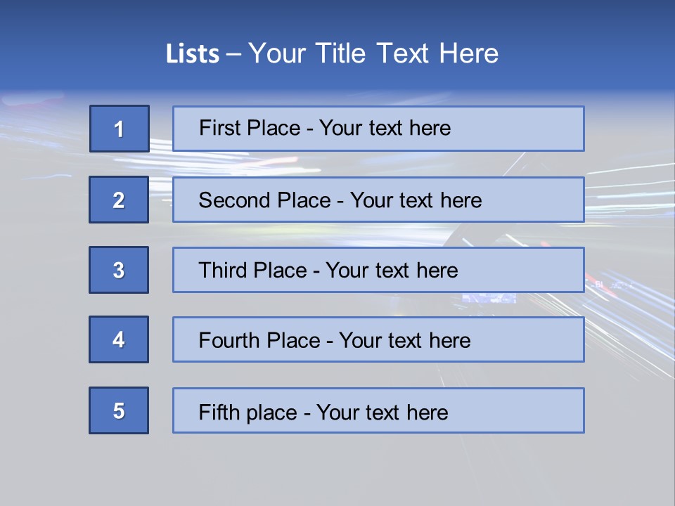 Velocidad PowerPoint Template