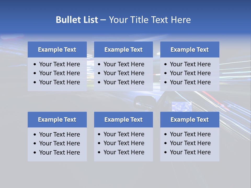 Velocidad PowerPoint Template
