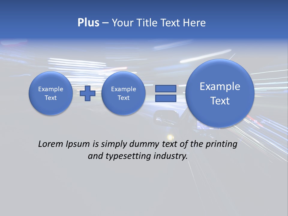 Velocidad PowerPoint Template