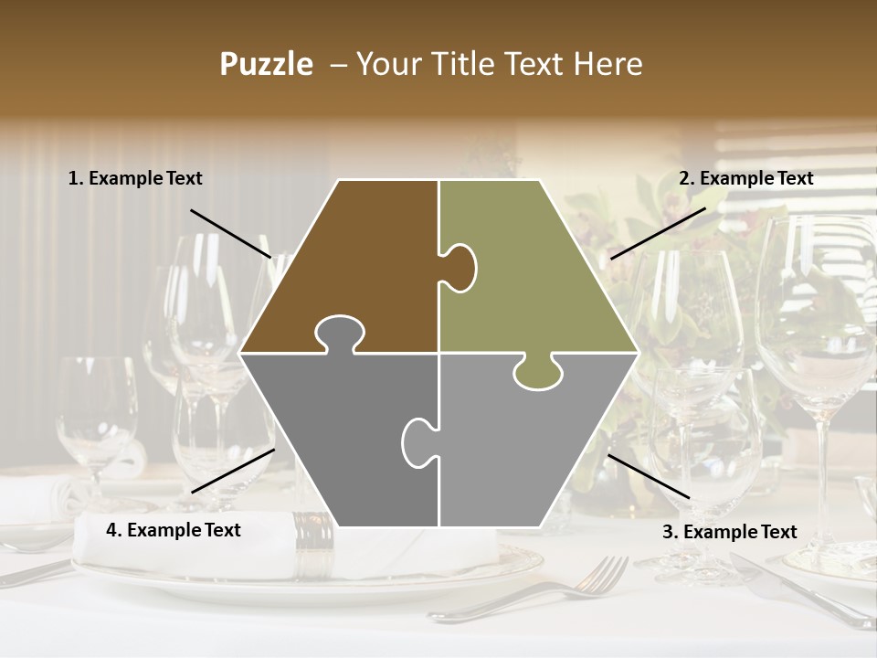 Table Set PowerPoint Template