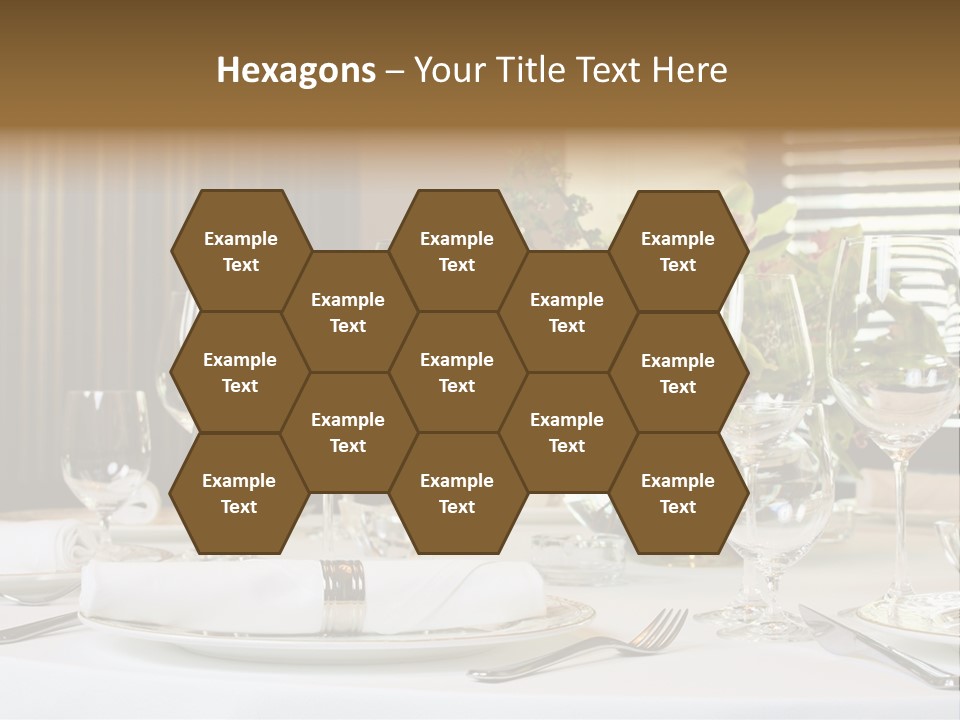 Table Set PowerPoint Template