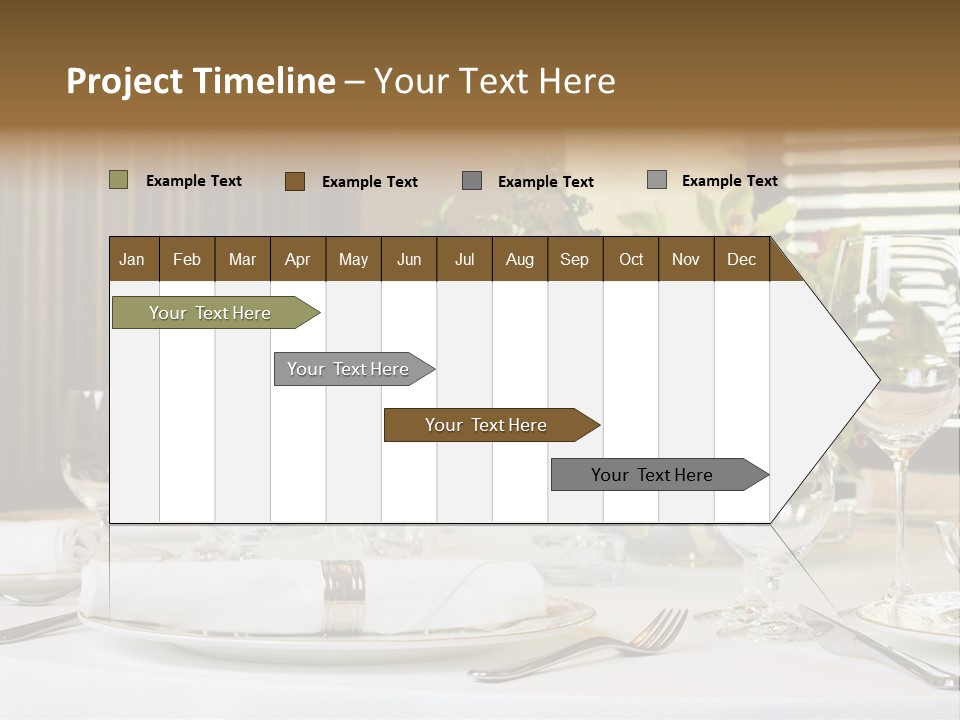 Table Set PowerPoint Template