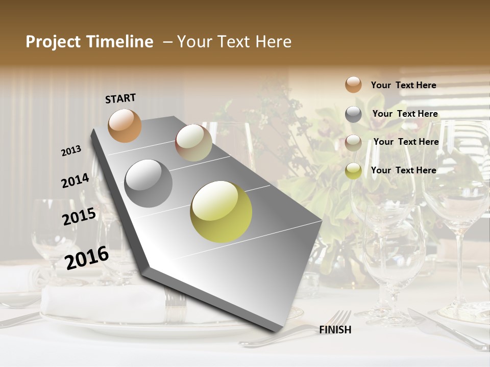 Table Set PowerPoint Template