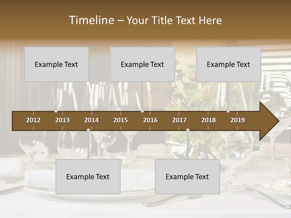 Table Set PowerPoint Template