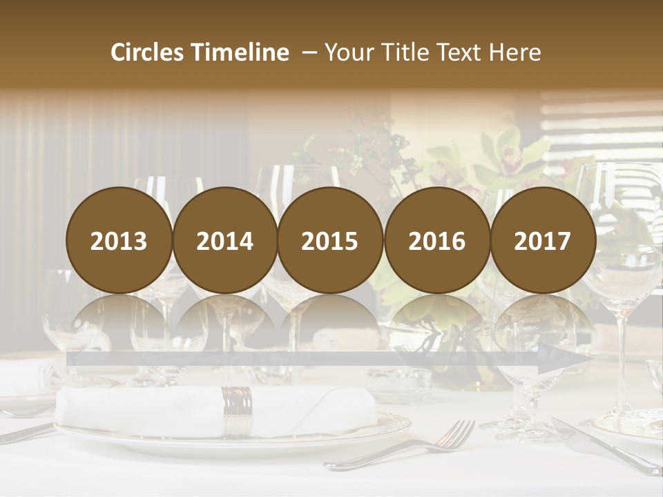 Table Set PowerPoint Template