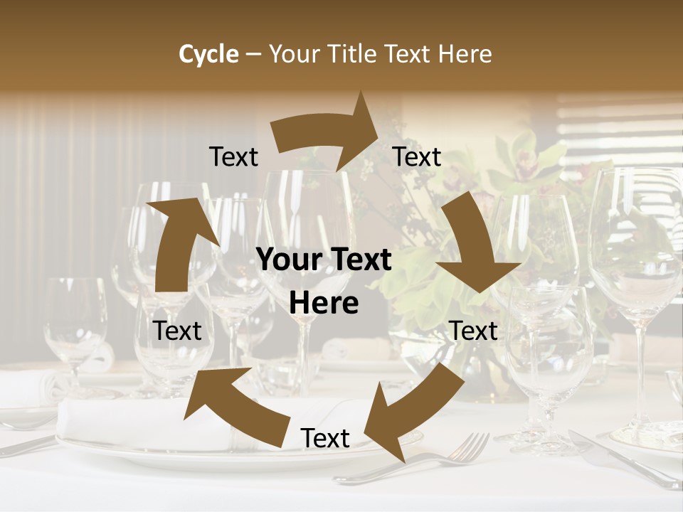 Table Set PowerPoint Template