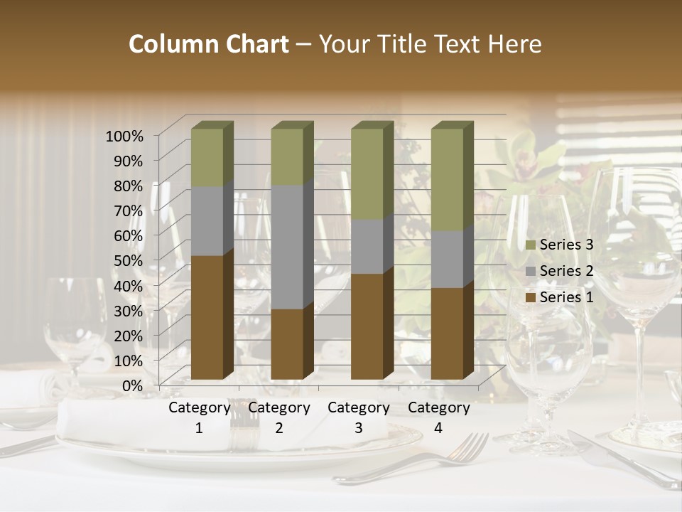Table Set PowerPoint Template